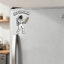 Art Explorer Astronaut Sketch Vinyl Sticker Laptop Car Luggage Space Art