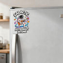 Galactic Astronaut Guitar Vinyl Sticker Laptop Car Luggage Cosmic Music