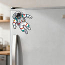 Floating Astronaut Vinyl Sticker Laptop Car Luggage Zero Gravity Space