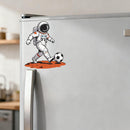 Mars Soccer Astronaut Vinyl Sticker Laptop Car Luggage Martian Space Sport
