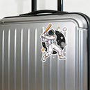 Astronaut Baseball Vinyl Sticker Laptop Car Luggage Space Sports