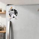 Astronaut Baseball Vinyl Sticker Laptop Car Luggage Space Sports