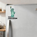 Funny Liberty Statue Vinyl Sticker Car Laptop Luggage True Freedom