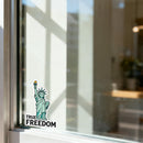 Funny Liberty Statue Vinyl Sticker Car Laptop Luggage True Freedom