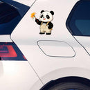 Panda Painting Vinyl Sticker Laptop Car Luggage Cute Art Decor