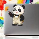 Panda Painting Vinyl Sticker Laptop Car Luggage Cute Art Decor