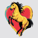 Galloping Horse Sticker Self-adhesive Waterproof for Window Wall Car Luggage