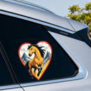 Galloping Horse Sticker Customizable Personalized for Luggage Refrigerator Wall