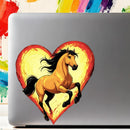 Galloping Horse Sticker No bubbles Sunproof Customizable for Motorcycle Laptop