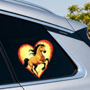 Galloping Horse Sticker No bubbles Sunproof Customizable for Motorcycle Laptop