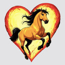 Galloping Horse Sticker No bubbles Sunproof Customizable for Motorcycle Laptop