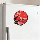 Cherry blossom Themed Stickers Self-adhesive Sunproof for Laptop Window Thermos