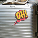 Letter Stickers Waterproof Self-adhesive for Luggage Laptop Thermos Motorcycle