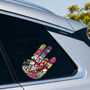 Graffiti Finger Stickers Self-adhesive Personalized for Car windows Laptop