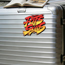 Letter Stickers Waterproof Sunproof Customizable for Luggage Glass Laptop Wall