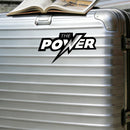 The Power Stickers Personalized Customizable for Thermos Window Motorcycle