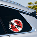 Border Control Stickers Sunproof No bubbles for Luggage Refrigerator Suitcase