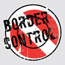 Border Control Stickers Sunproof No bubbles for Luggage Refrigerator Suitcase