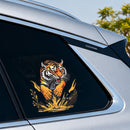 Running Siberian Tiger Sticker Personalized for Luggage Thermos Refrigerator