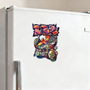 Shark Robot Stickers Customizable Sunproof for Laptop Window Refrigerator Car