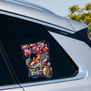 Shark Robot Stickers Customizable Sunproof for Laptop Window Refrigerator Car
