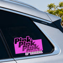 Pink-themed Stickers Self-adhesive Sunproof for Laptop Luggage Motorcycle Wall