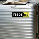 Peace Center Sticker Self-adhesive Personalized for Luggage Motorcycle Laptop