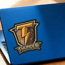 Thunder Stickers Personalized Self-adhesive for Luggage Thermos Refrigerator
