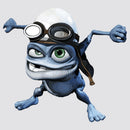 Frog Pilot Stickers Self-adhesive Personalized for Luggage Thermos Refrigerator