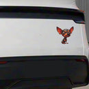 Fierce Chihuahua Sticker Self-adhesive Sunproof for Luggage Refrigerator Wall