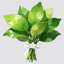 A Bunch of Grass Stickers Customizable Personalized for Luggage Refrigerator