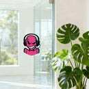 Horror-themed Stickers Waterproof Customizable No bubbles for Thermos Window
