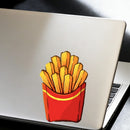 French Fries Stickers Impermeabile Autoadesivo per Bagagli Motociclo Finestra