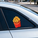French Fries Stickers Impermeabile Autoadesivo per Bagagli Motociclo Finestra
