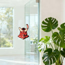 Angry Robot Stickers Waterproof Customizable for Luggage Thermos Refrigerator