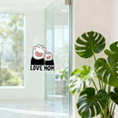 Cute Stickers Self-adhesive Personalized Sunproof for Luggage Refrigerator Wall