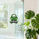 Gambling Harmful Stickers Self-adhesive Customizable for Luggage Thermos Window