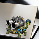 Turtle Sticker Self-adhesive Personalized No bubbles for Window Refrigerator
