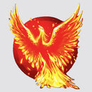 Phoenix Sticker Waterproof Sunproof Customizable for Luggage Refrigerator Wall