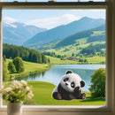 Cute Panda Stickers Self-adhesive Personalized for Luggage Refrigerator Window