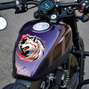 Wolf Head Logo Sticker Waterproof Personalized Sunproof for Luggage Laptop Wall