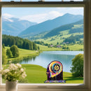 Colorful Trumpet Stickers Customizable No bubbles for Luggage Refrigerator Wall