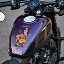 Street Girl Stickers Customizable Sunproof for Luggage Motorcycle Wall Window