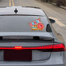 Donut Stickers Waterproof Self-adhesive Personalized for Luggage Refrigerator