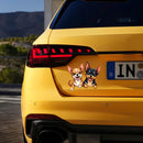 Two Chihuahua Stickers Customizable Personalized for Car windows Refrigerator