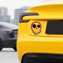 Skull Stickers Customizable Personalized No bubbles for Luggage Laptop Window