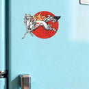 Nine-tailed Fox Sticker Personalized No bubbles for Laptop Glass Refrigerator