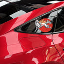 Nine-tailed Fox Sticker Personalized No bubbles for Laptop Glass Refrigerator