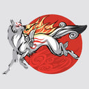 Nine-tailed Fox Sticker Personalized No bubbles for Laptop Glass Refrigerator