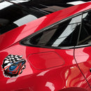 Race Track Car Stickers No bubbles Sunproof for Refrigerator Motorcycle Wall